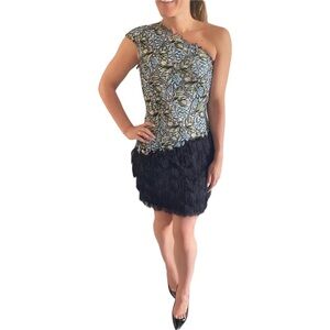 Jovani One Shoulder Cocktail Dress